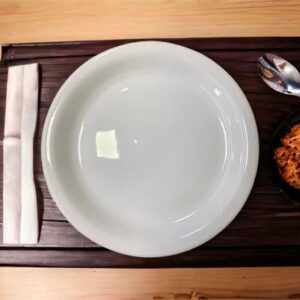 Prato Raso Branco Buffet